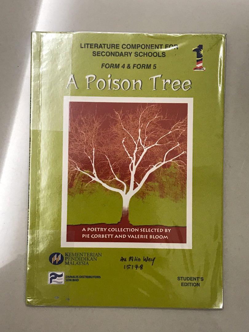 A Poison Tree Form 4 5 Textbooks On Carousell