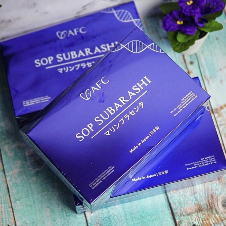 AFC SUBARASHI SUPLEMEN VITAMIN JEPANG, Kesehatan & Kecantikan, Kulit
