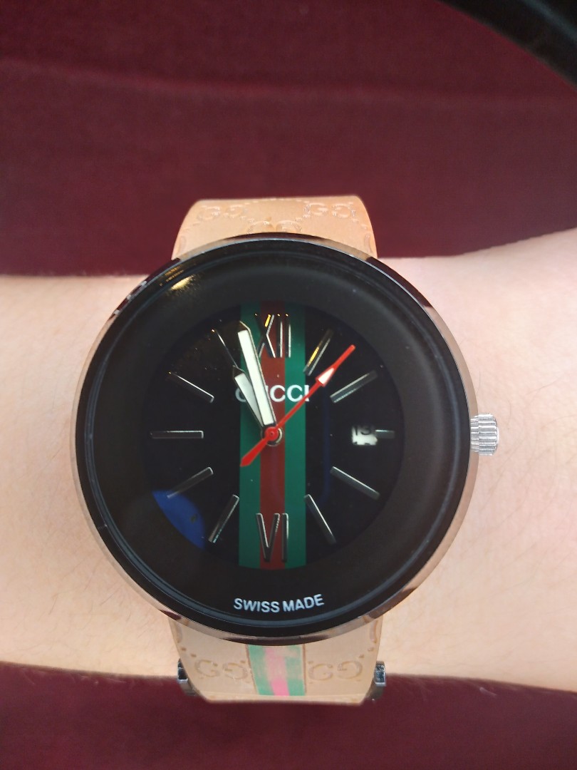 Gucci watch swiss discount made code ref 1142