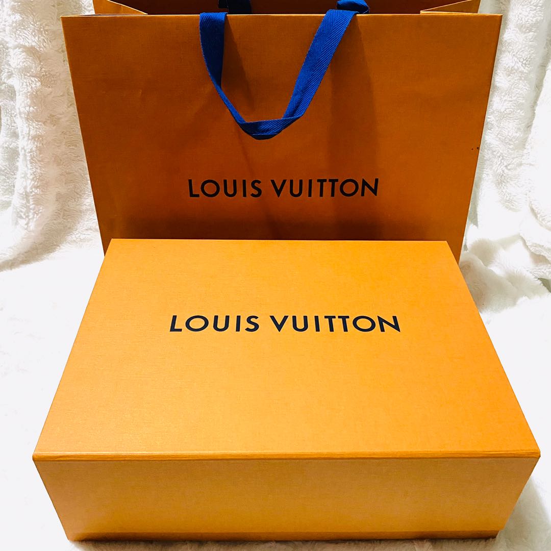 Louis Vuitton Box and Paper Bag Luxury Bags  Wallets on Carousell