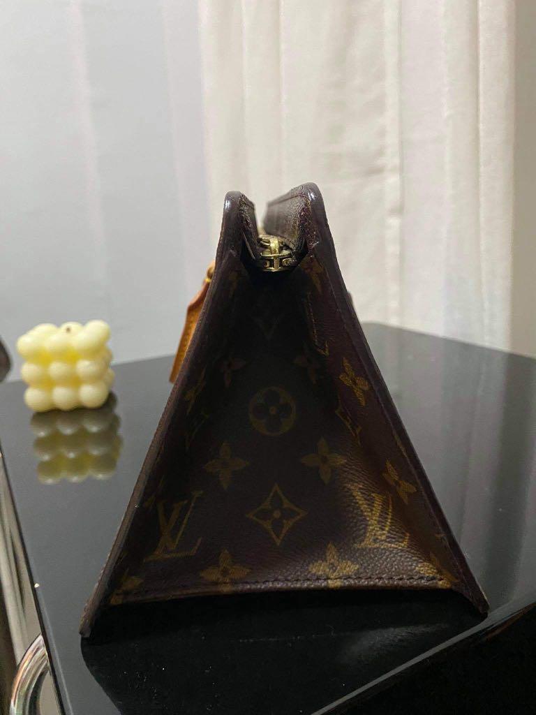 Authentic Louis Vuitton Monogram Sac Triangle Hand Bag M51360 – Selors