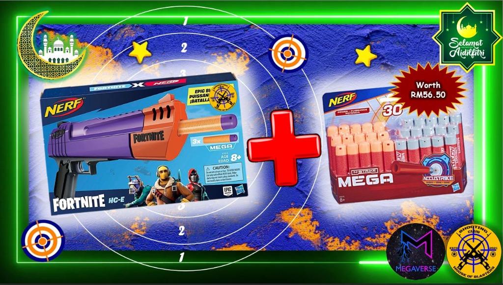 Nerf elite best sale e mega
