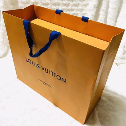 Authentic SET Louis Vuitton LV Paper Bag, Box And Dust Bag, Luxury