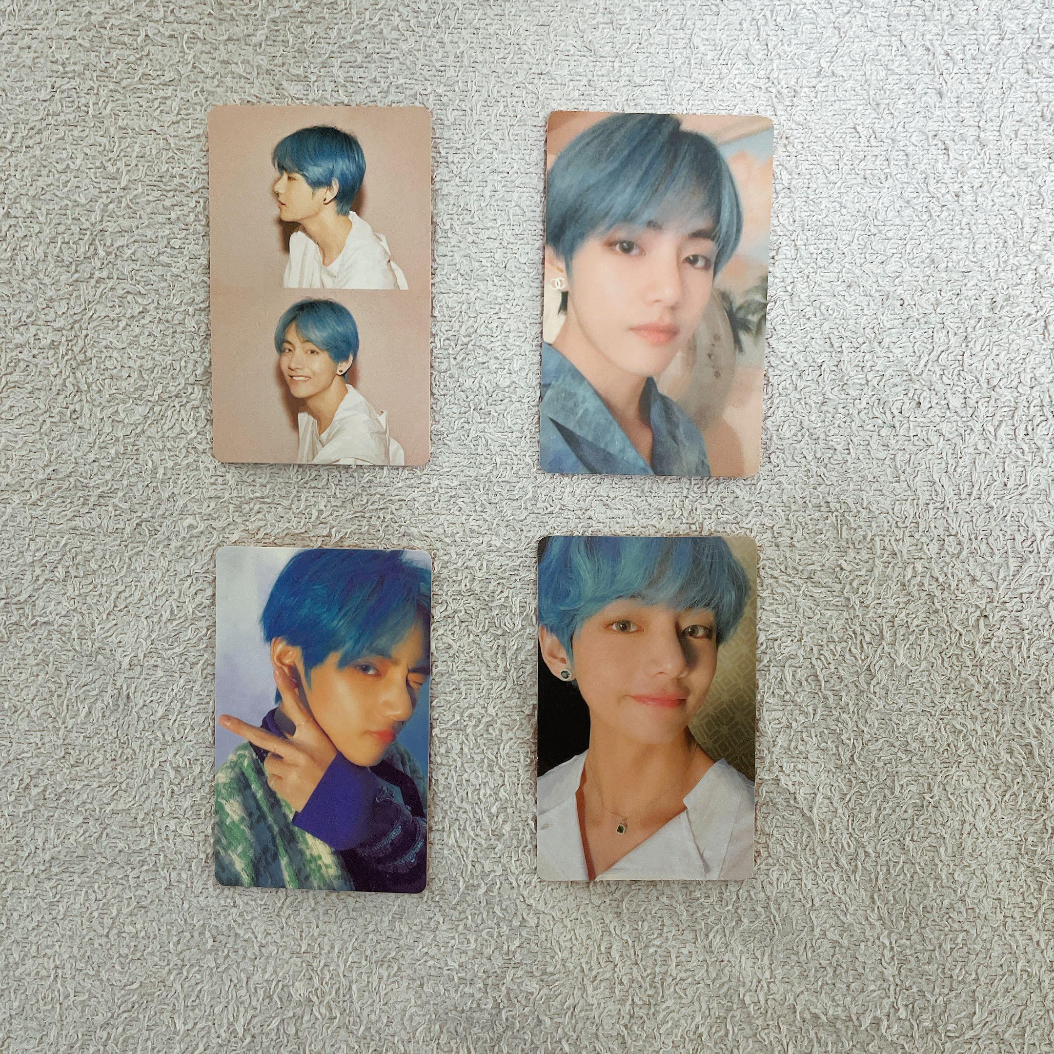 BTS MAP OF THE SOUL PERSONA V Taehyung 金泰亨小卡photo card, 興趣