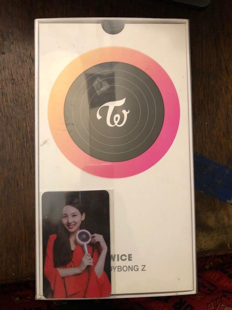 Candy Bong Z with Nayeon Photo Card Sealed with batteries included