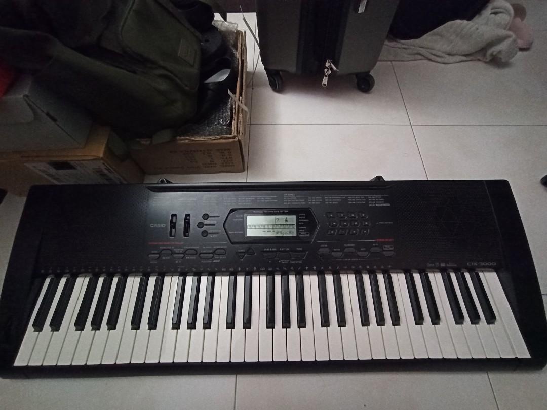 CASIO KEYBOARD CTK 3000 Hobbies Toys Music Media Musical Instruments on Carousell