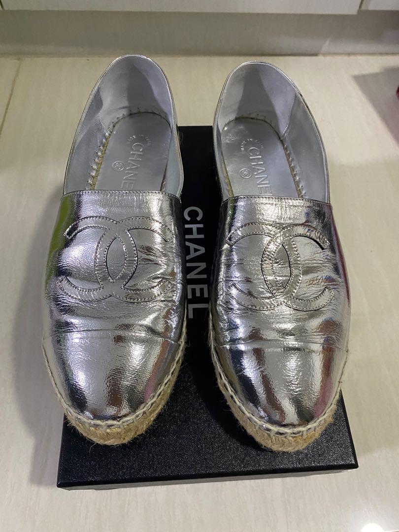 Chanel Espadrilles Shoes, Luxury, Sneakers & on Carousell