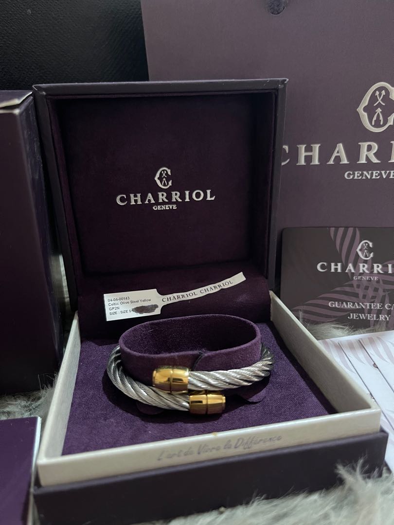 Charriol bangle shop celtic olive