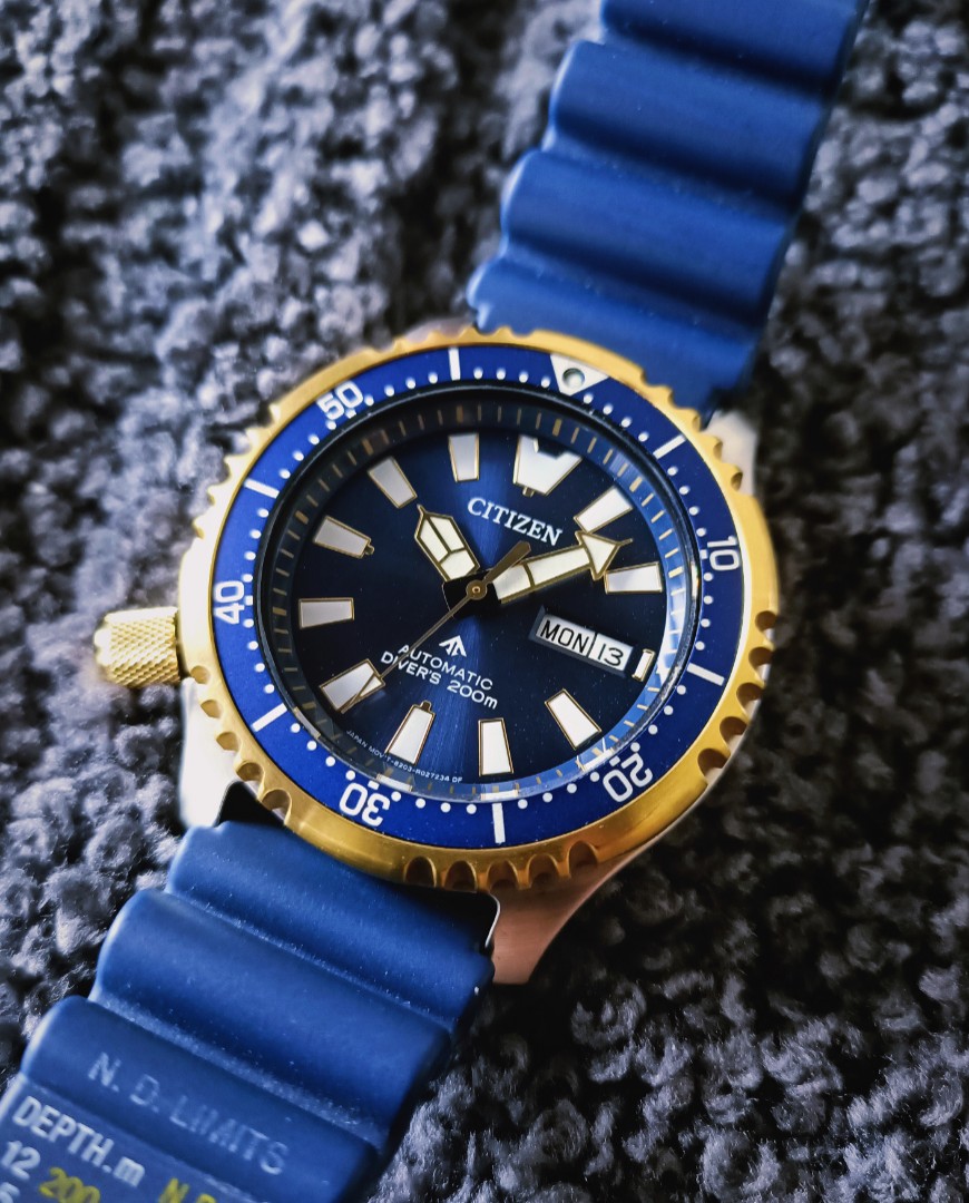 Citizen promaster diver gold best sale