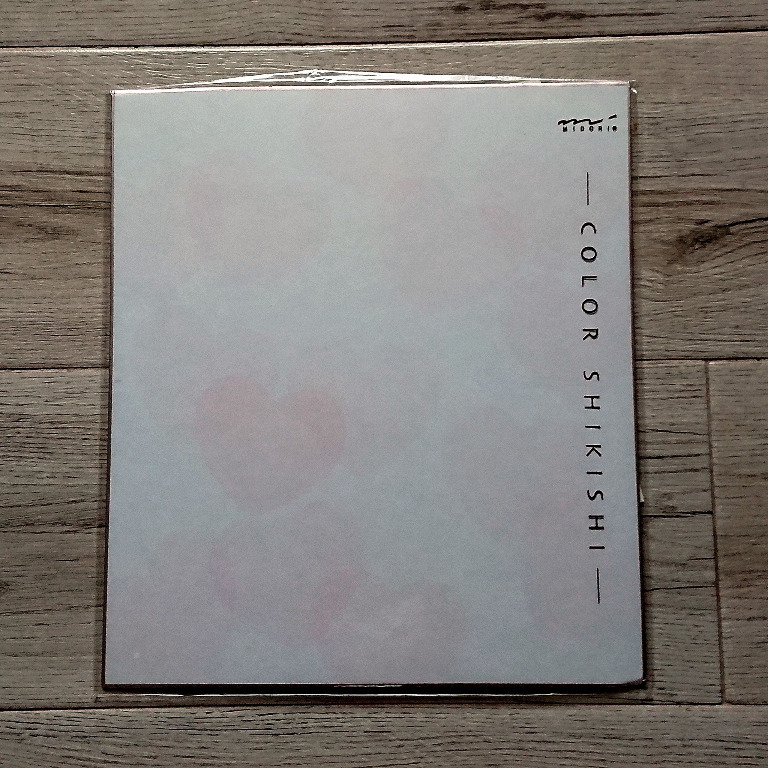 Classical Japanese Autograph Shikishi Board (for idols autographs