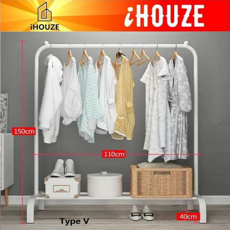 Clothes Rack Drying Hanging Laundry Hanger Shelves Closet Wardrobe Bedroom Balcony Ikea Mulig Rack Page 3 Furniture Home Living Furniture Shelves Cabinets Racks On Carousell