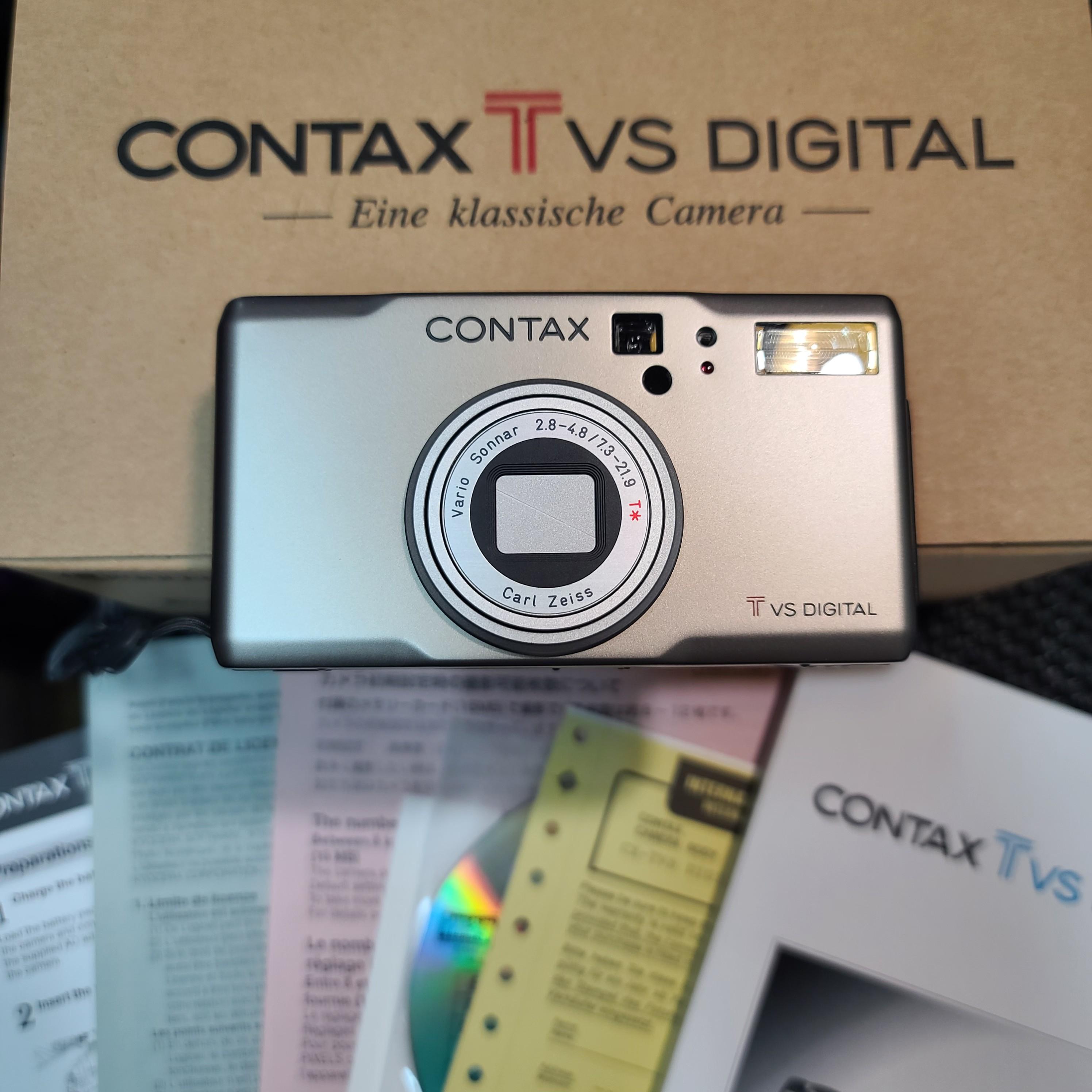 Contax tvs digital, 攝影器材, 相機- Carousell