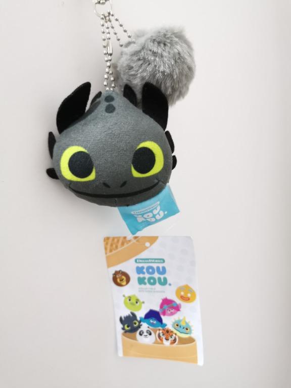 Dreamworks Koukou Toothless How to Train Your Dragon Key chain, Women's ...