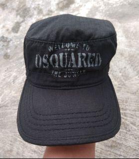 DSQUARED2 Military Cap Combat Distressed AUTHENTIC Fashion