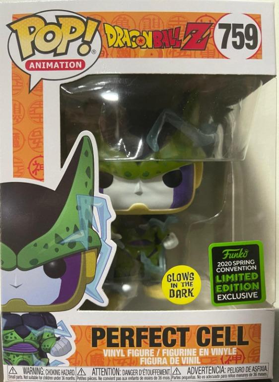 Funko Pop Animation Dragon Ball Z Perfect Cell Limited Edition 759 Gitd Hobbies Toys Toys Games On Carousell