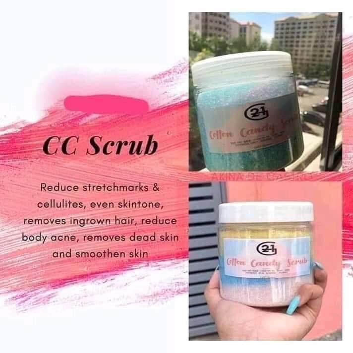 G21 SCRUB COTTON CANDY (Category: Bath) located in Manila. Submitted by piamra (Listing ID 1082932358, Image 2). Description: “Salt Scrub Salt also has detoxifying properties: Its trace minerals are natural purifiers that draw out pore-clogging toxins and relieve congestion. This action invigorates the skin, promoting more efficient circulation and healthy skin cell turnover.” Oh? Ano pang hinihintay mo? Mag G21 Cotton Candy Scrub ka na!! Here ar