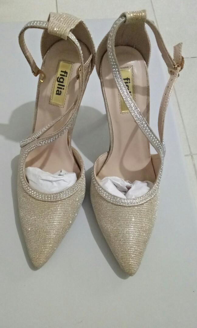 Buy Wedding Shoes For Women Gold online | Lazada.com.ph-gemektower.com.vn