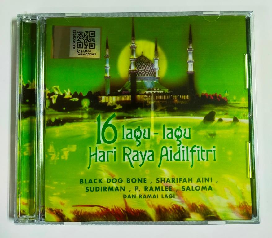 Hari Raya Album 16 Lagu Lagu Hari Raya Aidilfitri Cd Black Dog Bone Sharifah Aini Sudirman P Ramlee Saloma Original Artist Music Media Cd S Dvd S Other Media On Carousell