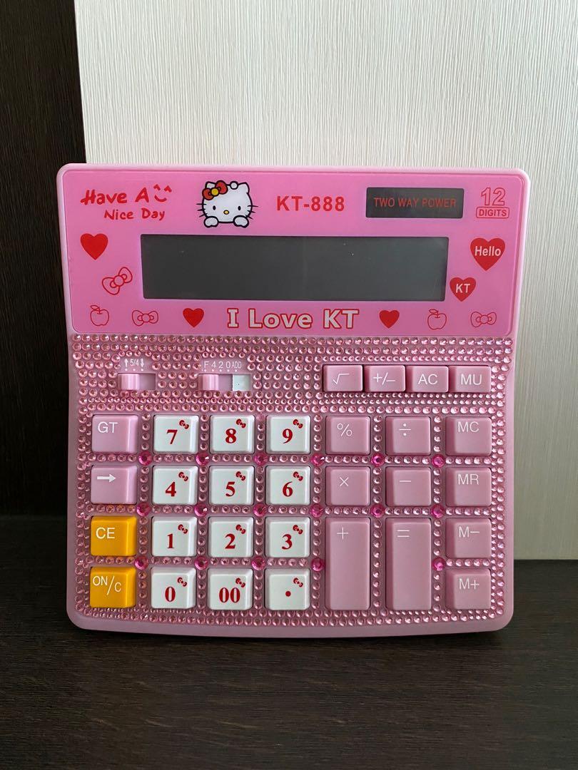 Hello Kitty Calculator, Hobbies & Toys, Stationery & Craft, Stationery ...