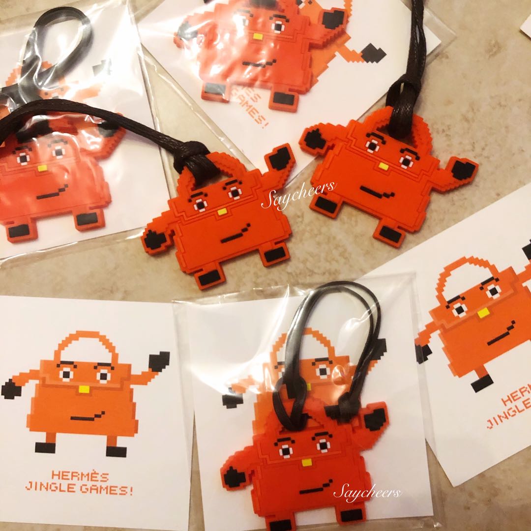 Hermes kelly doll bag charm clearance