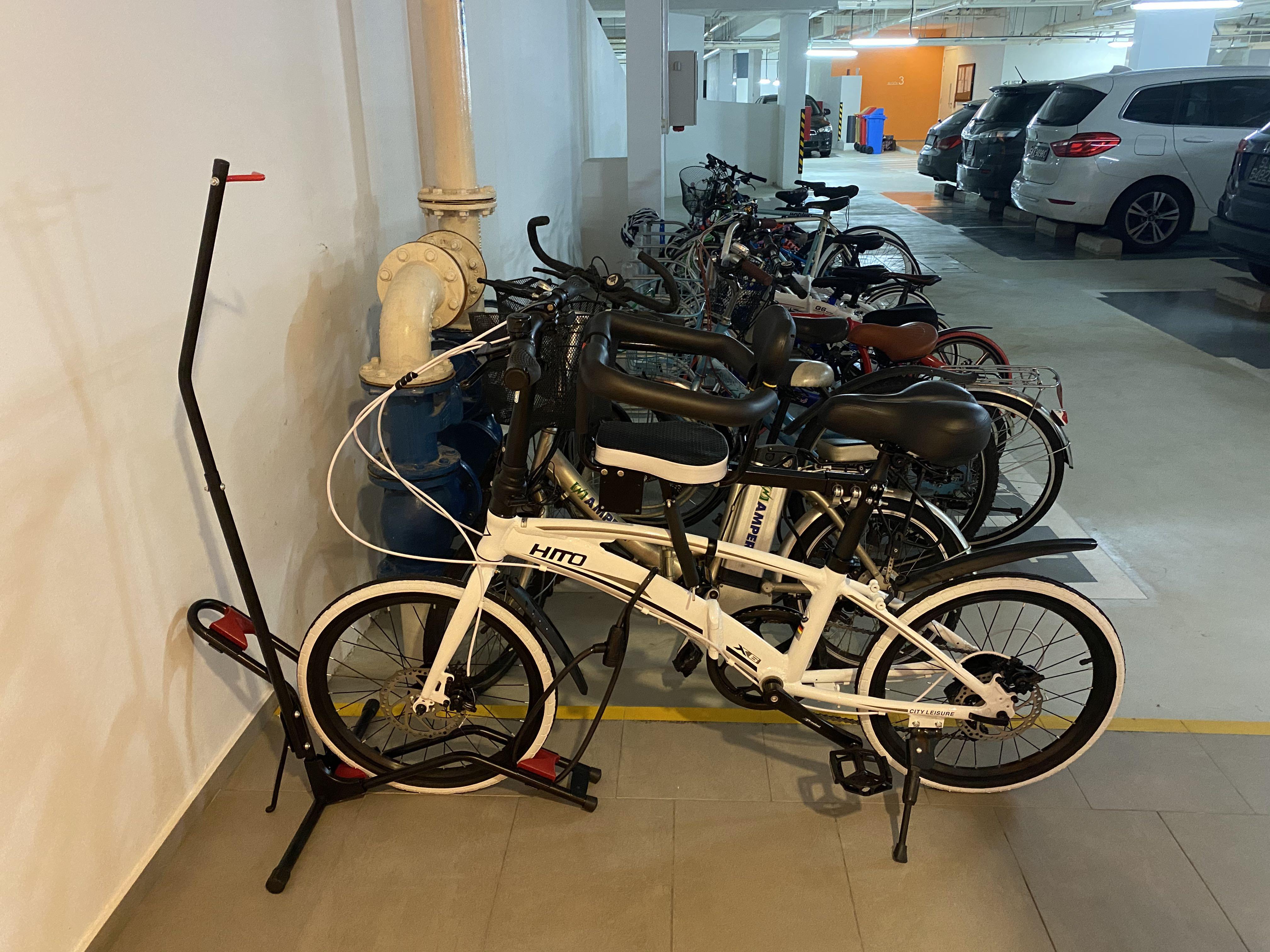 Hito X6 Folding Bike / Child Seat / Helmet / Bike Stand, Sports