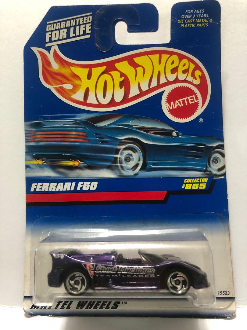 🌟倉底尋回🌟 Hot Wheels 絕版Hotwheels Ferrari F50 美版卡, 興趣及