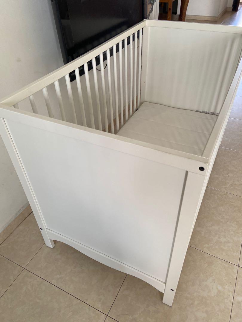 IKEA Baby cot can disassemble , Babies & Kids, Baby Nursery & Kids