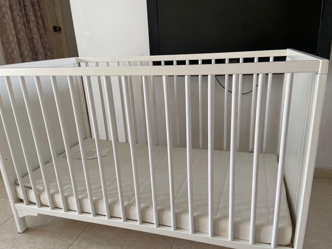 IKEA Baby cot can disassemble , Babies & Kids, Baby Nursery & Kids