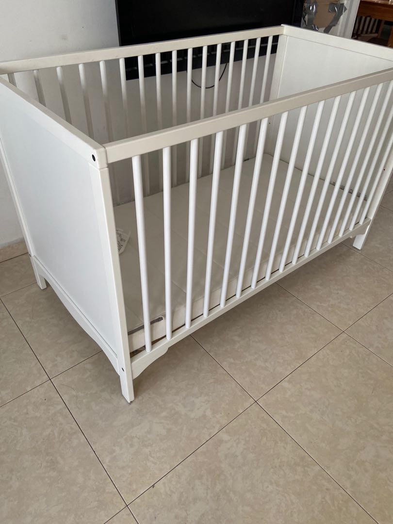 IKEA Baby cot can disassemble , Babies & Kids, Baby Nursery & Kids