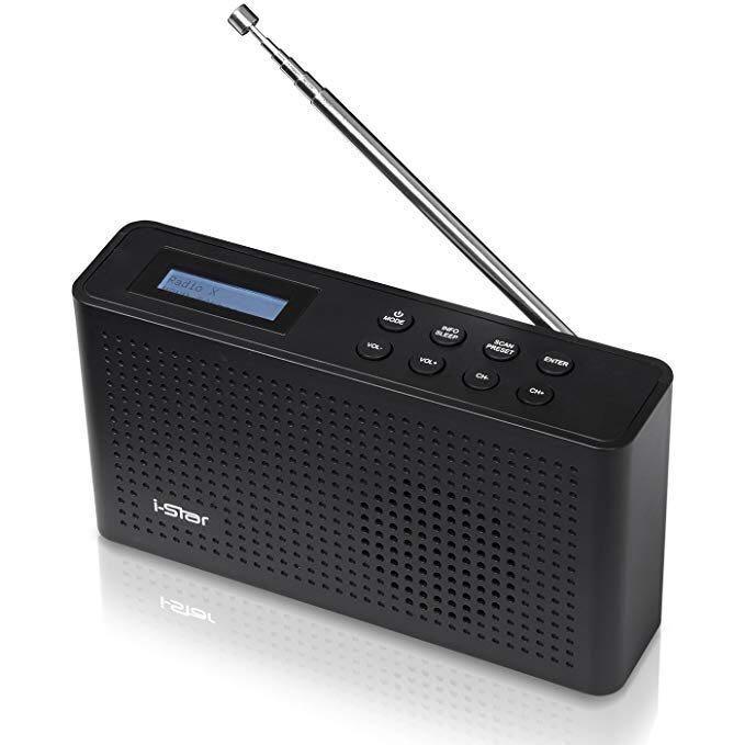 Istar DAB & DAB+ Digital and FM Radio by iStar Portable and Rechargeable Wireless Personal
