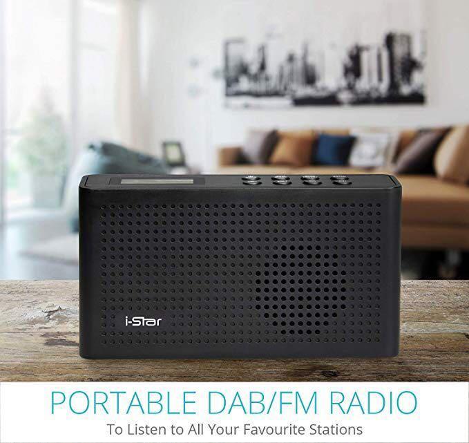 Istar DAB & DAB+ Digital and FM Radio by iStar Portable and Rechargeable Wireless Personal