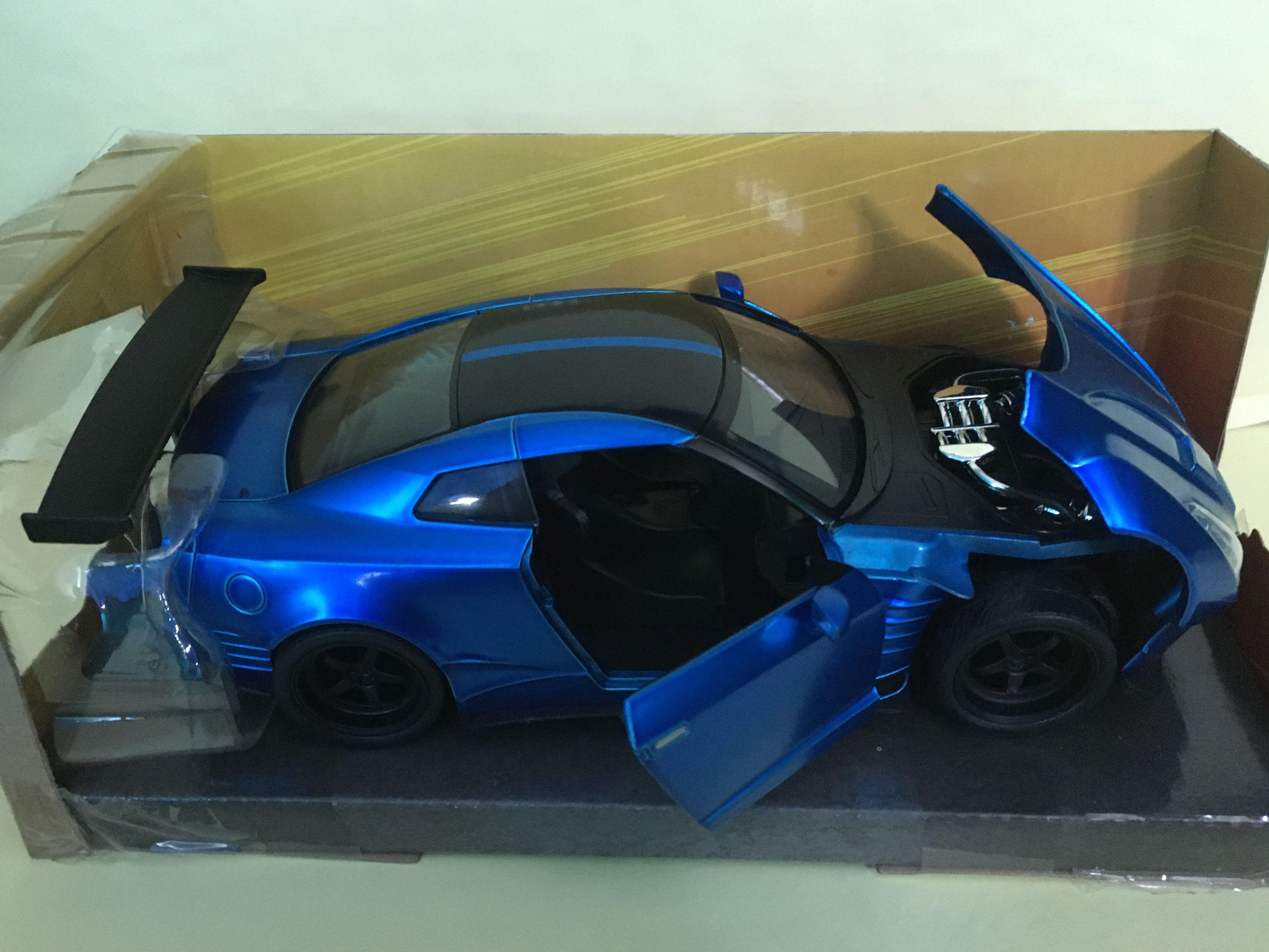 Jada 1/24 Fast & Furious Brian's Nissan Skyline GT-R R34 & R35 Ben