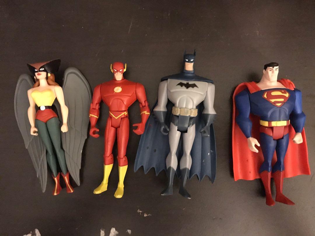 Set of 8 justice league animated action figures outlet