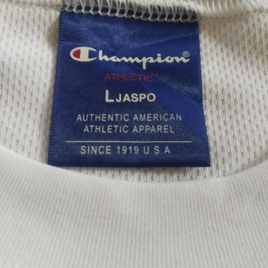 KAOS SPORT CHAMPION, Olah Raga, Baju Olahraga di Carousell