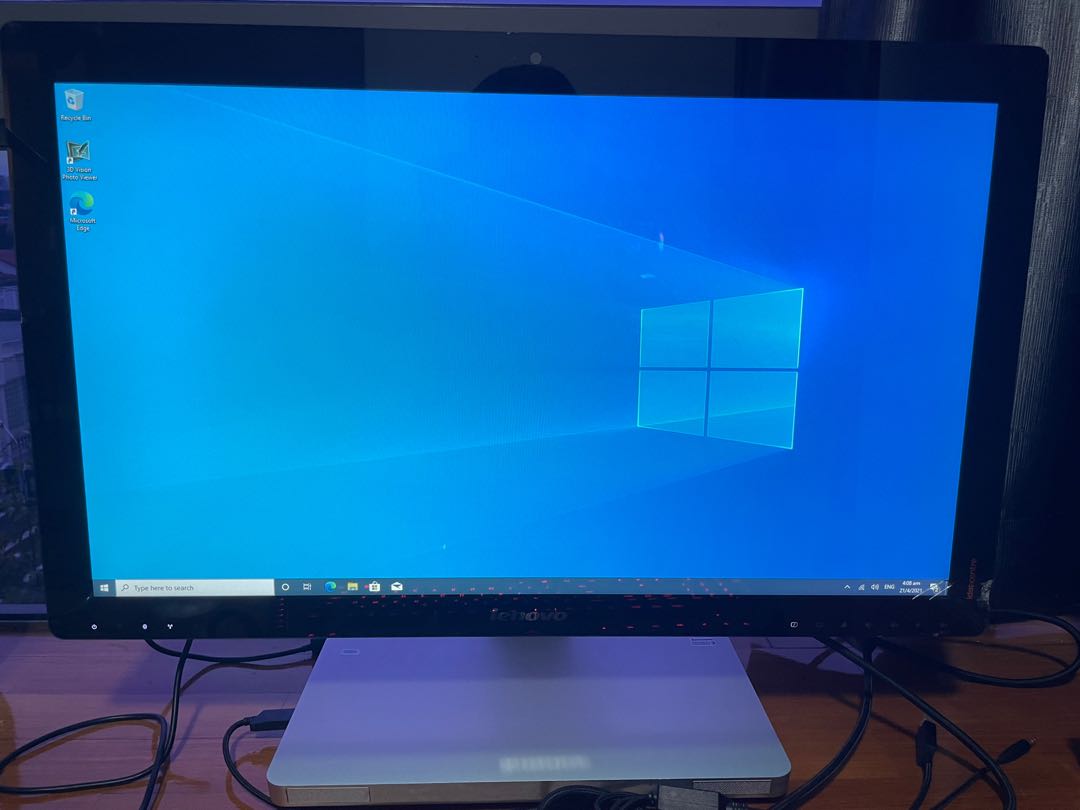 Lenovo A720 27” Touchscreen Allinone Desktop PC read description