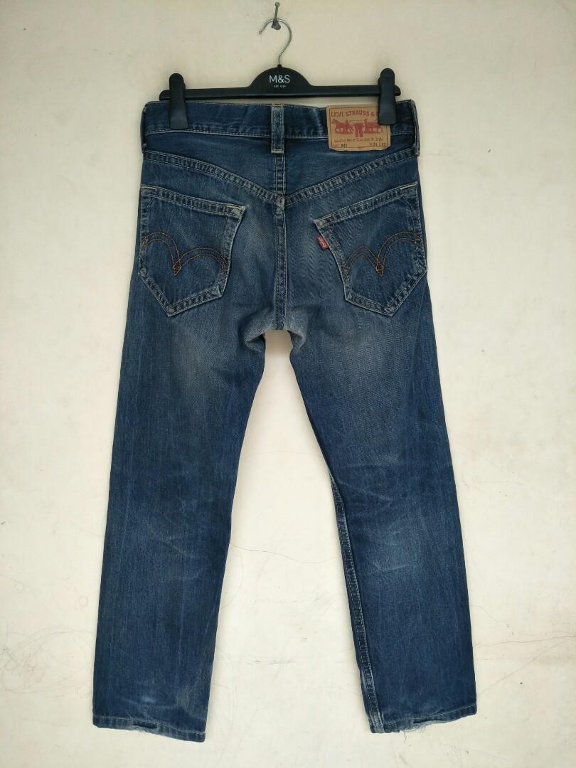 Levis 901 Size 31, Fesyen Pria, Pakaian 