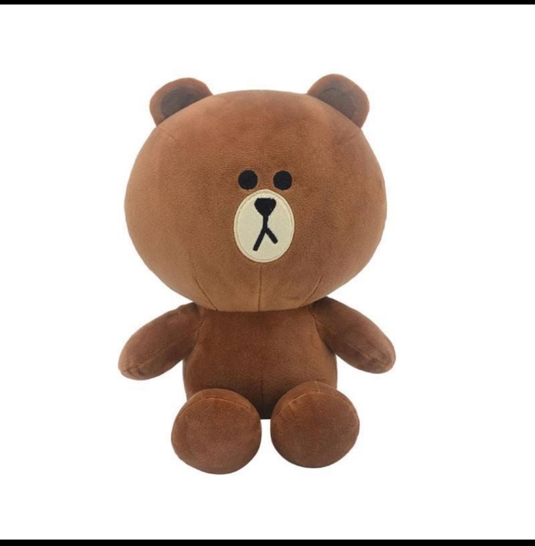 brown soft doll
