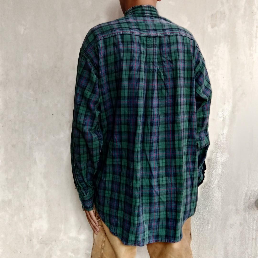 LL Bean Flannel Shirt Kemeja patagonia 