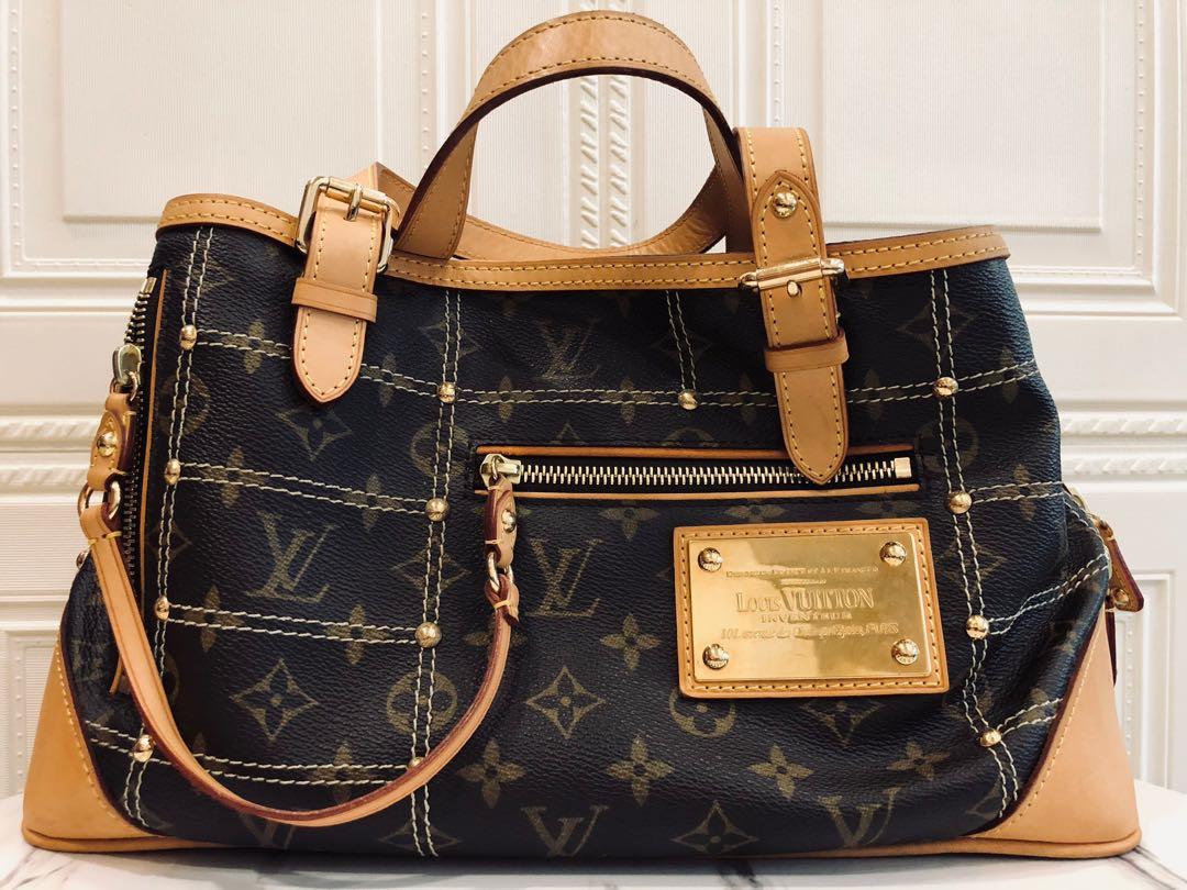 Louis Vuitton LE Monogram Canvas Riveting Consignment Luxury