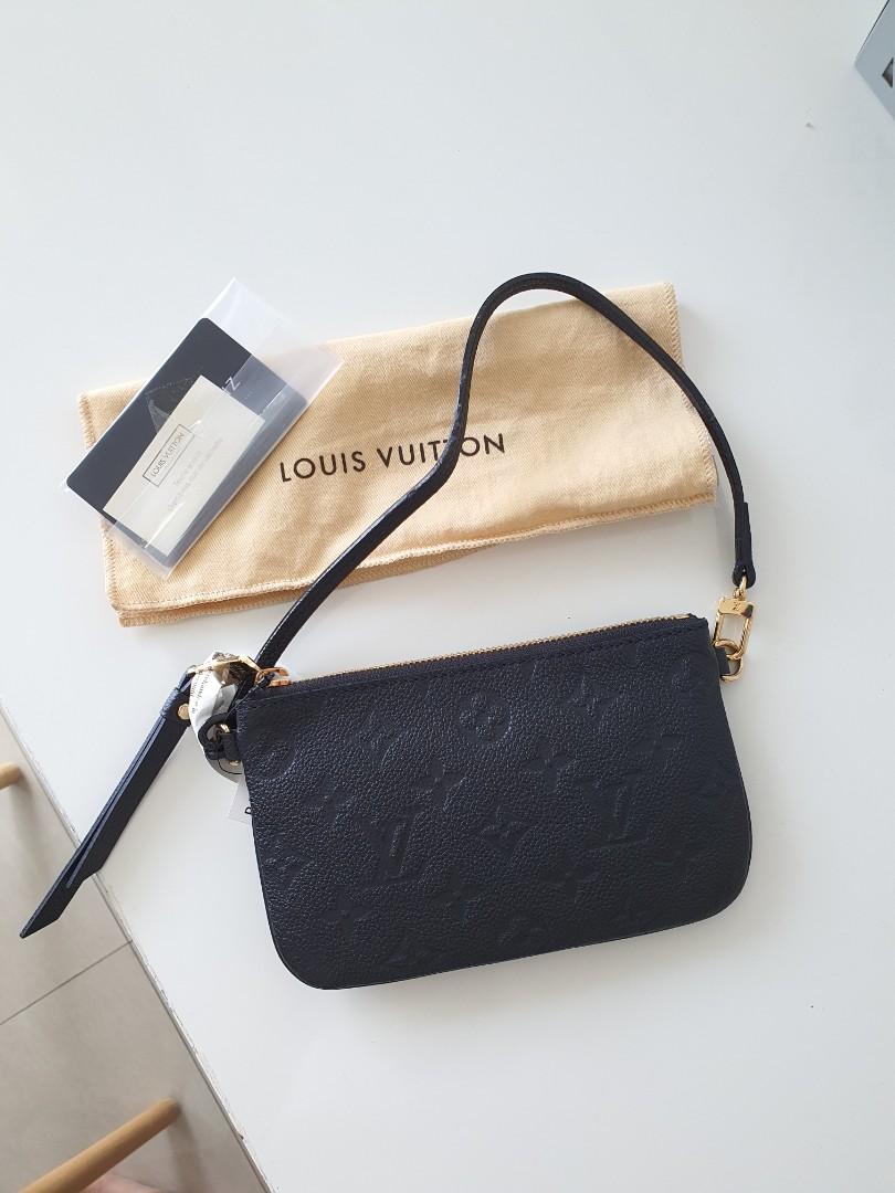 Louis Vuitton Monogram Empreinte Citadine Pochette - Black Handle