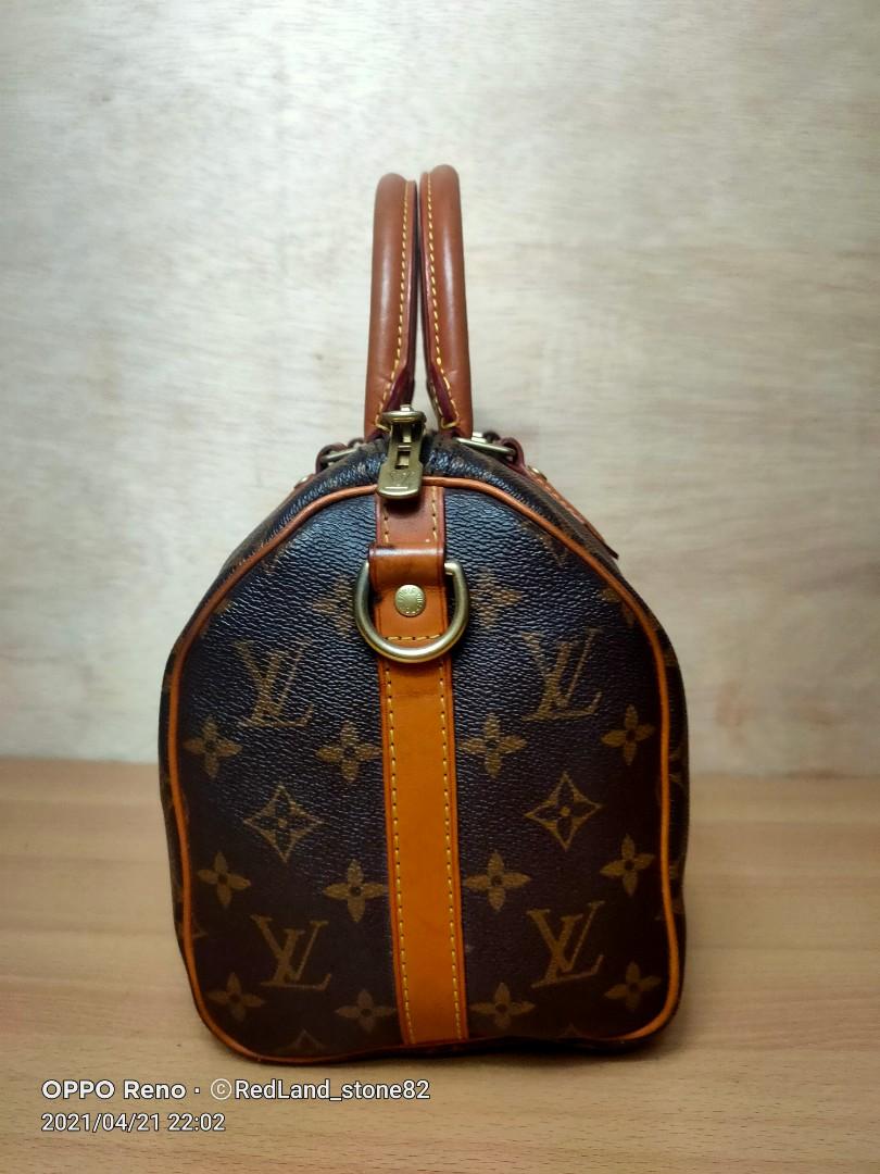 New for 2022 ♥ Short Strap with Buckle for LV Speedy 25, 30 and 35, Luxury,  Accessories on Carousell