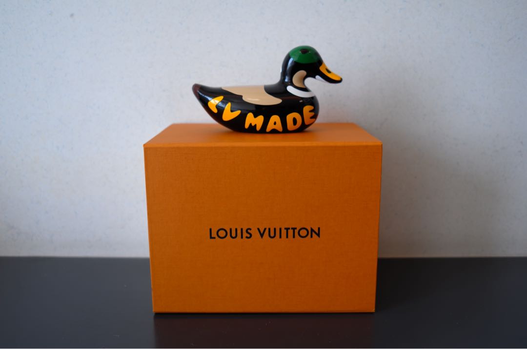 Louis Vuitton x Nigo Duck Figurine Brown