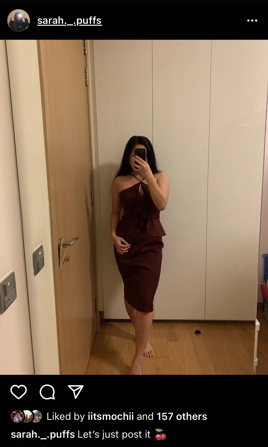 Bcbg maroon deals dress
