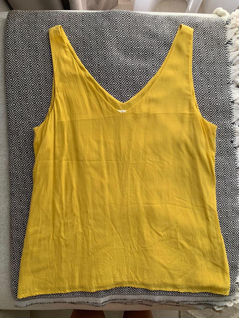 Yellow tank top