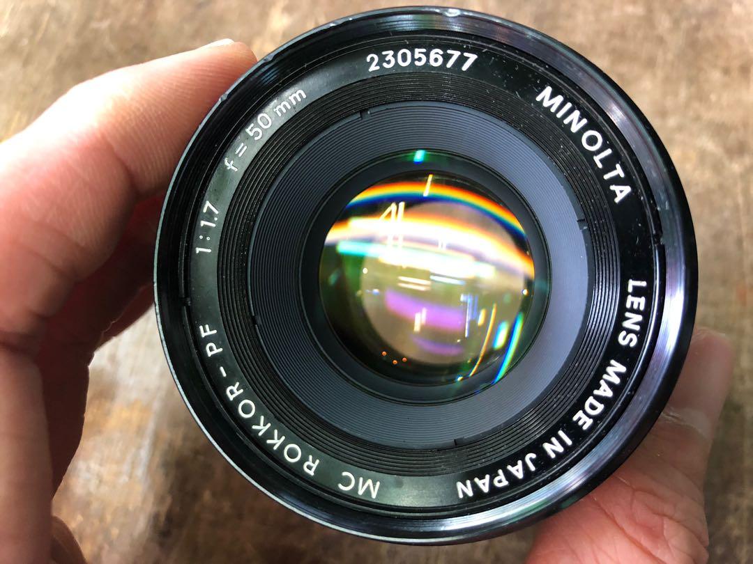 Minolta X-700 連原廠50mm f1.7標準鏡, 攝影器材, 鏡頭及裝備- Carousell