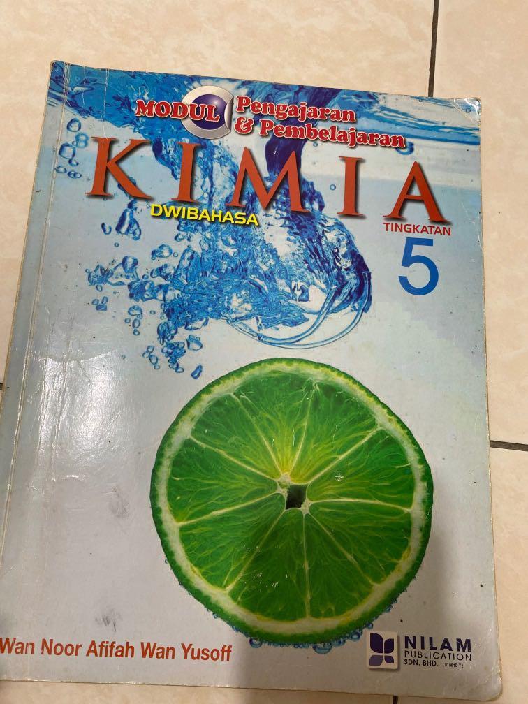 Modul pengajaran & pembelajaran kimia dwibahasa tingkatan 5 spm book