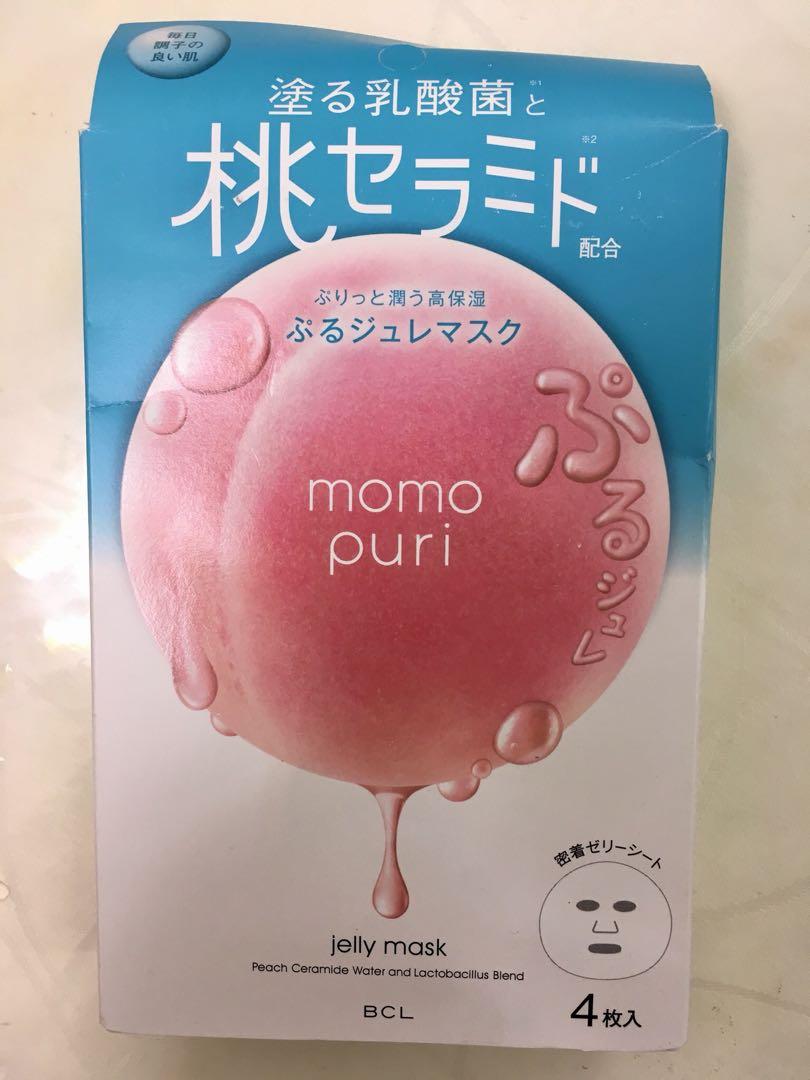 momo puri 蜜桃保濕jelly mask