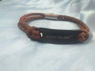 MontBlanc  LEATHER Bracelet