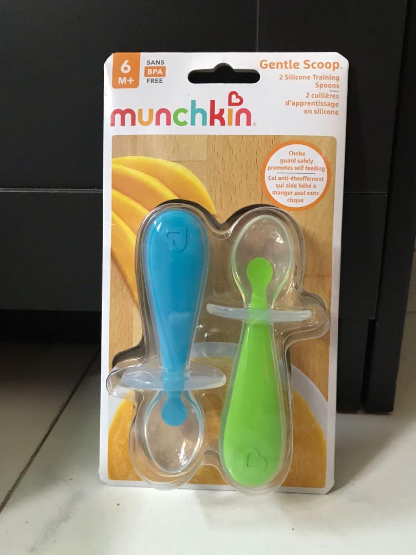 Munchkin Gentle Scoop Babies Kids Nursing Feeding Weaning Toddler Feeding On Carousell