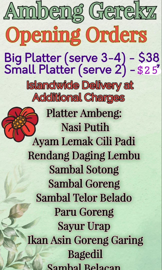 Nasi Ambeng Gerekz Food Drinks Local Eats On Carousell
